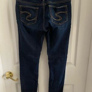 Women’s silver jegging